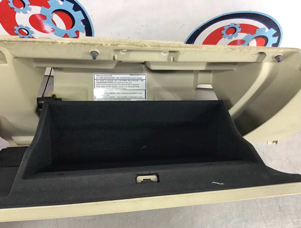 2005 Infiniti G35 Glove Box Compartment with Hardware OEM 14BDFC8 - On Point Parts Inc