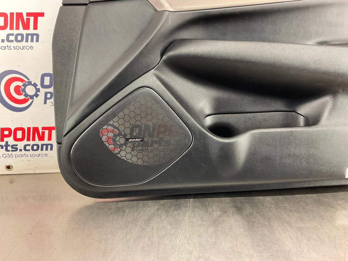 2013 Infiniti G37 Sedan Passenger Right Front Interior Door Panel OEM 12BCGE8 - On Point Parts Inc
