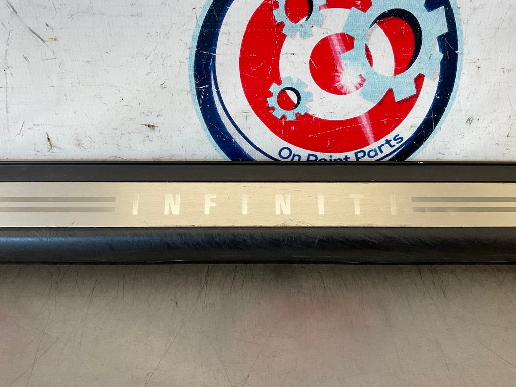 2007 Infiniti G35 Driver Left Door Threshold Kick Plate OEM 23BDFD7 - On Point Parts Inc