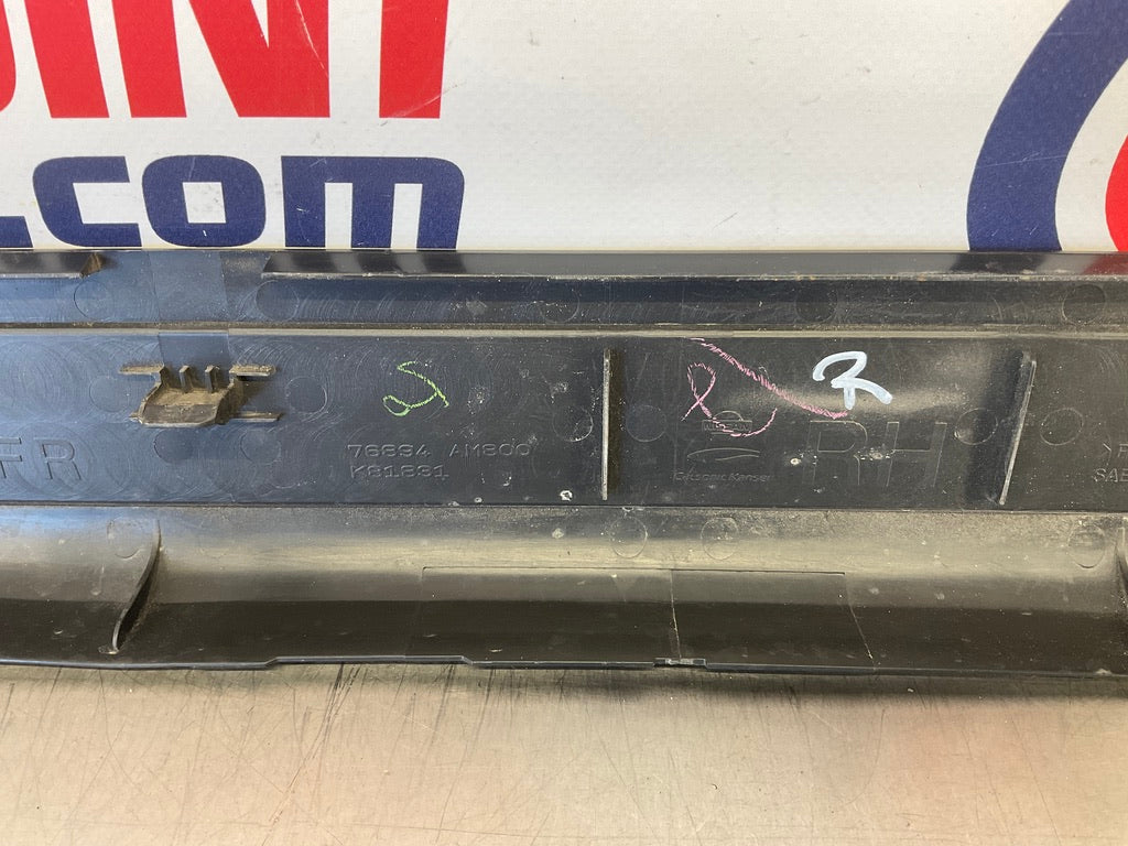 2006 Infiniti G35 Passenger Right Door Threshold Kick Plate 76894 OEM 11BK3D7 - On Point Parts Inc