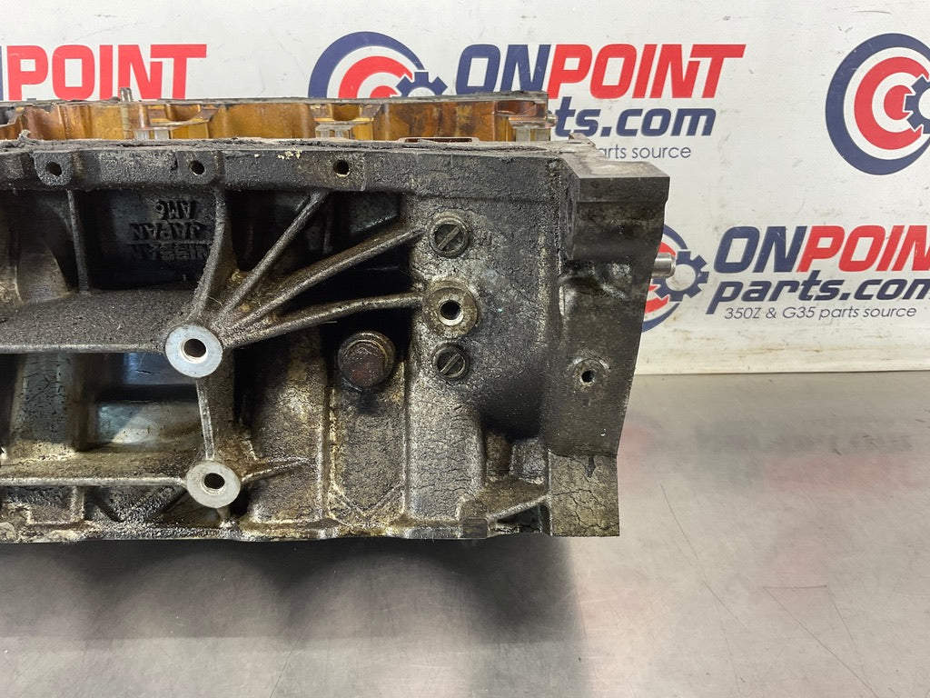 2004 Infiniti G35 VQ35DE Engine Block with Crank Shaft Bearing Caps  OEM 15BE4E0 - On Point Parts Inc