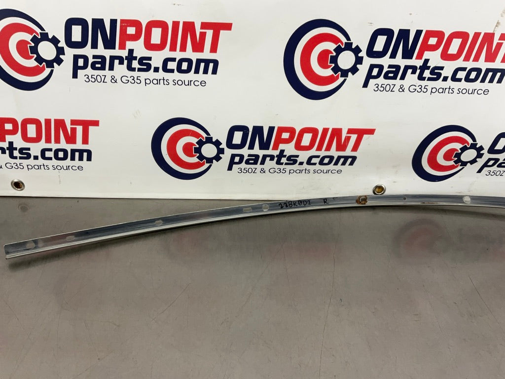 2008 Infiniti G37 Passenger Right A Pillar Weatherstrip Retainer OEM 22BK0D2 - On Point Parts Inc