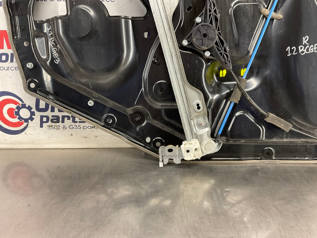 2013 Infiniti G37 Sedan Passenger Right Front Window Regulator Motor OEM 12BCGE3 - On Point Parts Inc