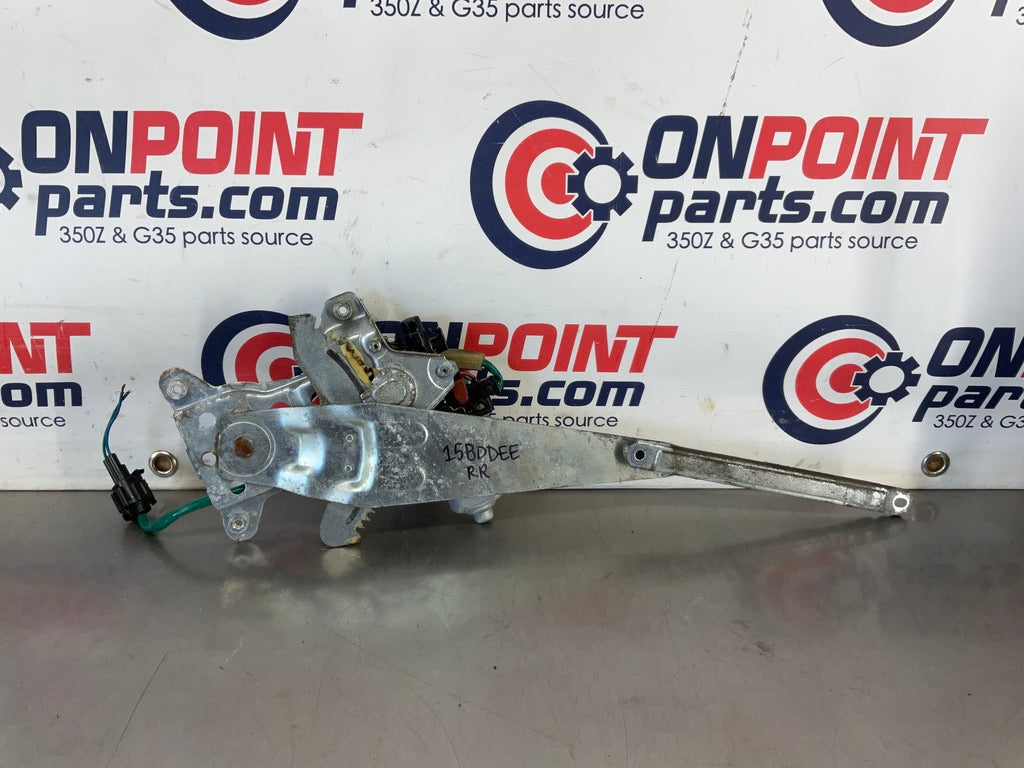 2003 Infiniti G35 Passenger Right Rear Window Regulator Motor 82730 OEM 15BDDEE - On Point Parts Inc