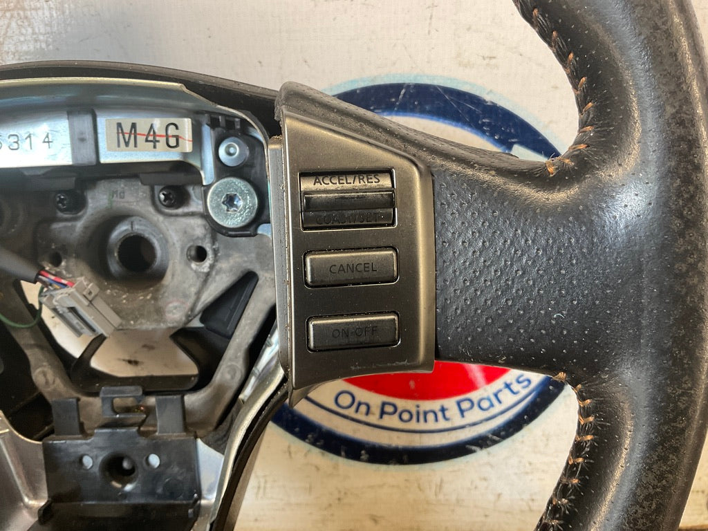 2005 Infiniti G35 Steering Wheel Cruise Radio Controls OEM 14BI7DC - On Point Parts Inc
