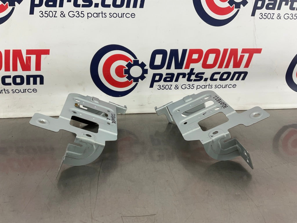2008 Infiniti G37 Radio Mount Brackets 28120 28121 OEM 22BK0DE - On Point Parts Inc