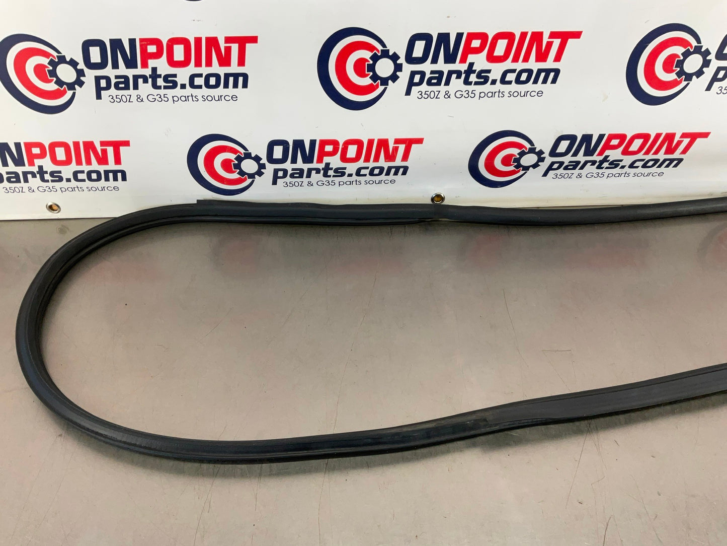 2008 Nissan 350Z Passenger Right Inner Door Seal 76921 OEM 13BASDE - On Point Parts Inc