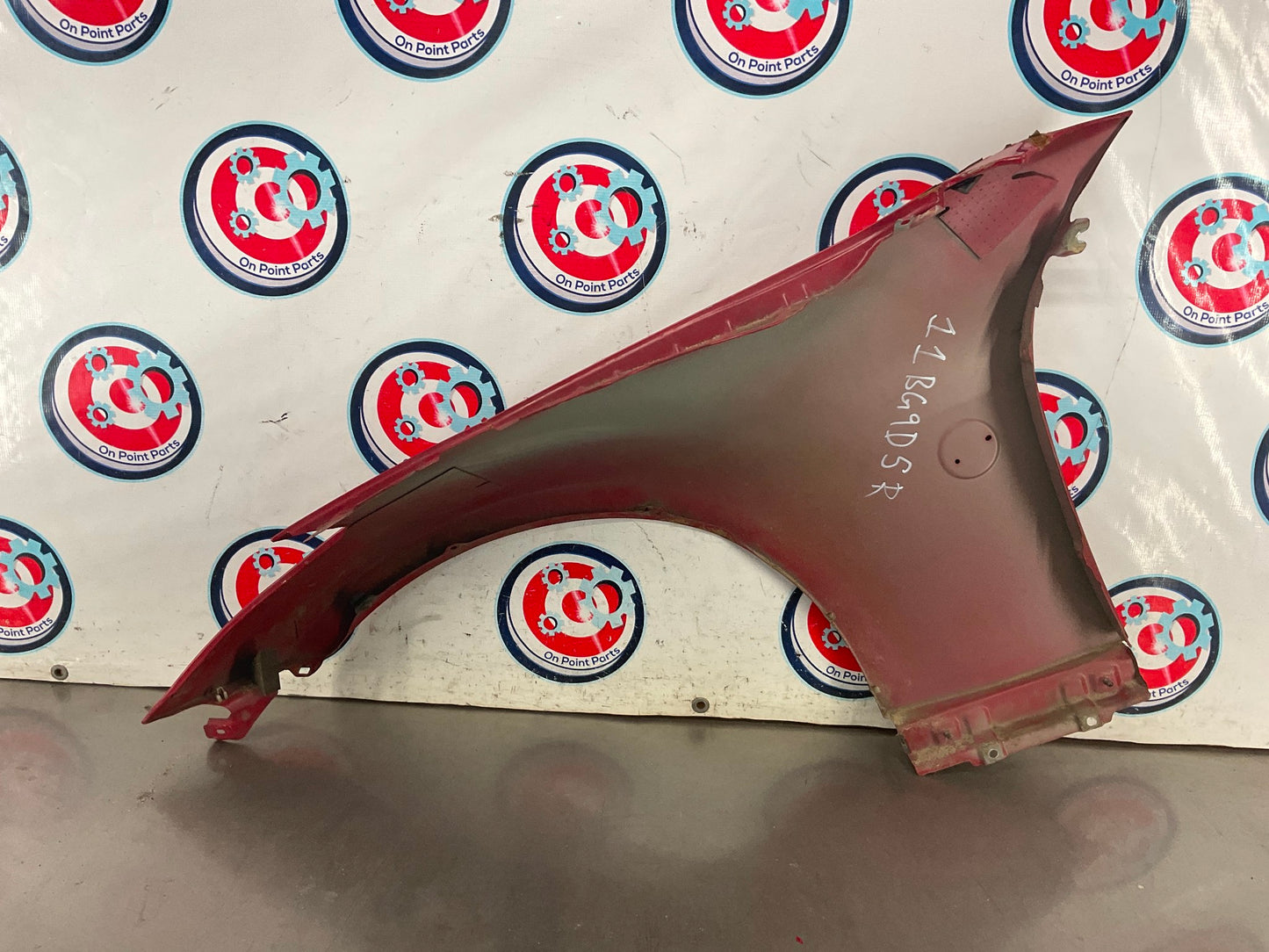 2003 Nissan 350Z Passenger Right Front Fender OEM 11BG9D5 - On Point Parts Inc