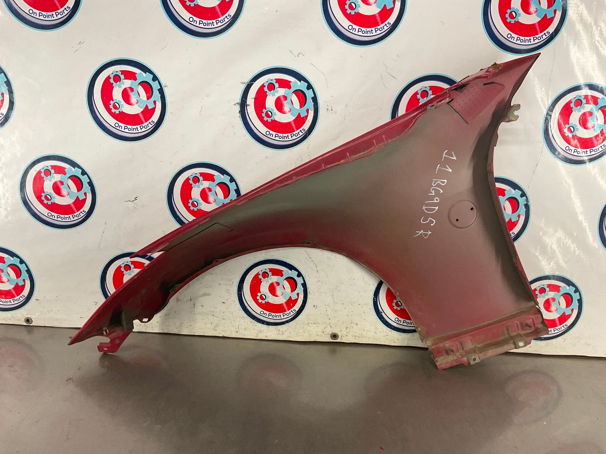 2003 Nissan 350Z Passenger Right Front Fender OEM 11BG9D5 - On Point Parts Inc