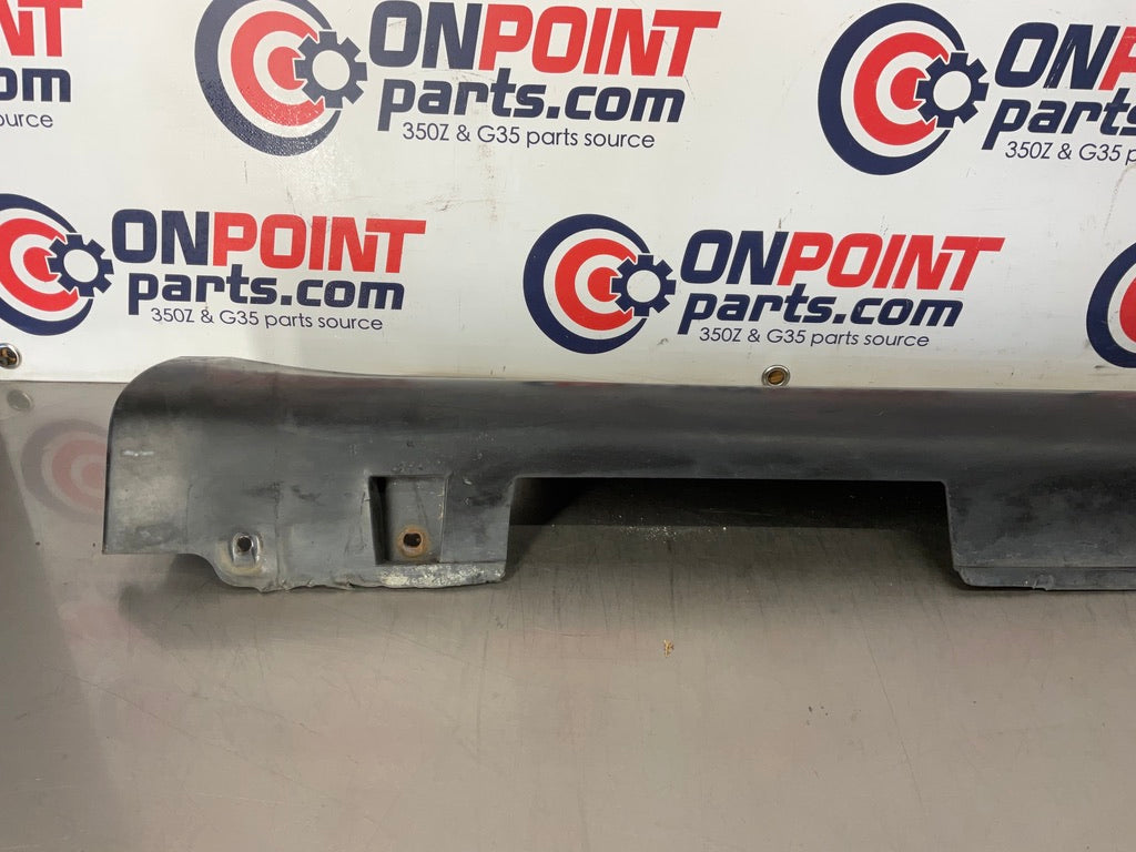 2004 Infiniti G35 Sedan Driver Left Rocker Panel Side Skirt OEM 15BE4E5 - On Point Parts Inc