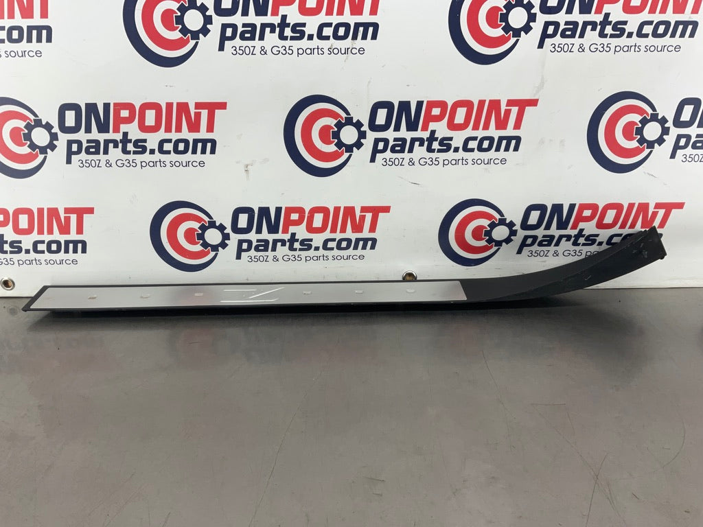 2006 Nissan 350Z Passenger Right Door Threshold Kick Plate Trim OEM 15BAJD7 - On Point Parts Inc