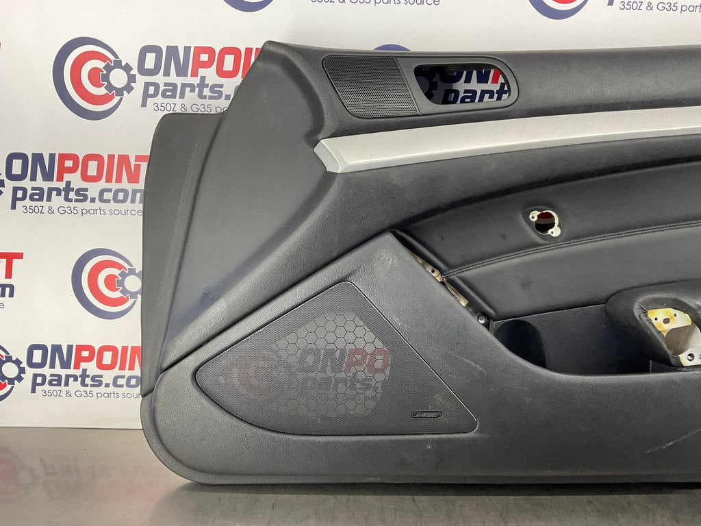2008 Infiniti G37 Passenger Right Interior Door Panel Trim OEM 21BAXD8 - On Point Parts Inc