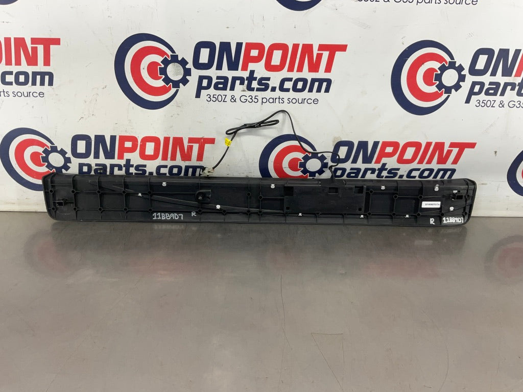 2016 Nissan 370Z Passenger Right Illuminated Door Threshold Plate OEM 11BB9D7 - On Point Parts Inc