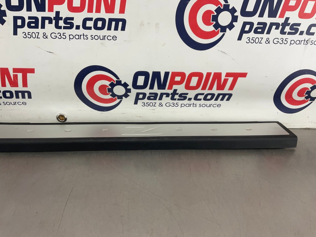 2006 Nissan 350Z Passenger Right Door Threshold Kick Plate Trim OEM 15BAJD7 - On Point Parts Inc
