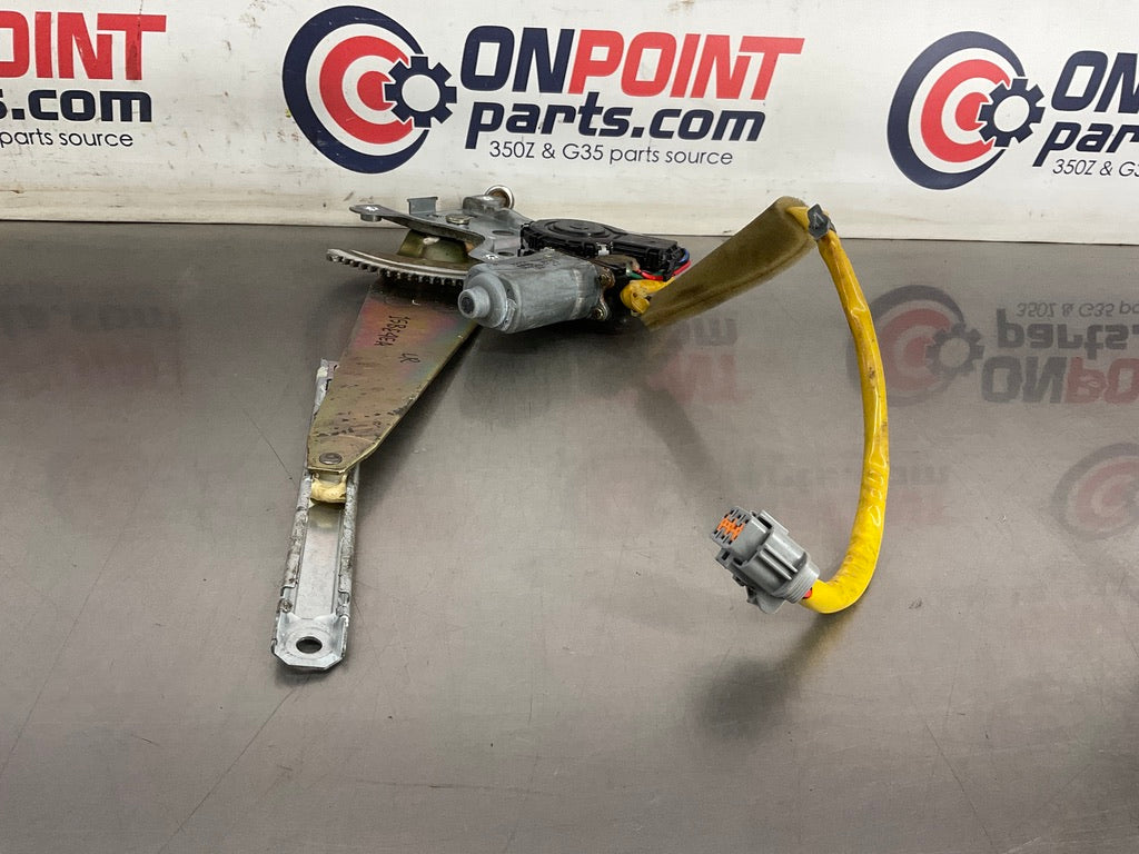 2004 Infiniti G35 Sedan Driver Left Rear Window Regulator Motor OEM 15BE4EA - On Point Parts Inc