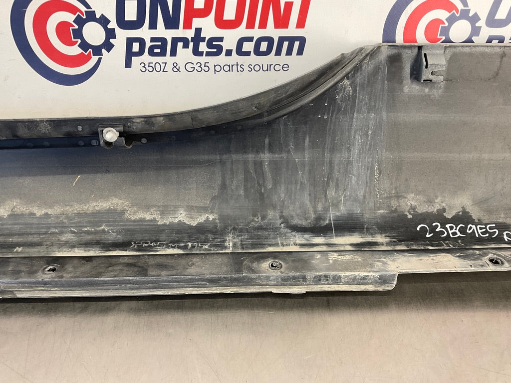 2006 Nissan 350Z Passenger Right Rocker Panel Side Skirt OEM 23BC9E5 - On Point Parts Inc