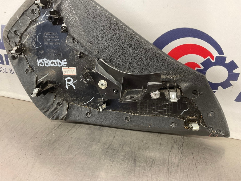 2009 Nissan 370Z Passenger Right Center Console Padded Knee Panel OEM 15BKJDE - On Point Parts Inc