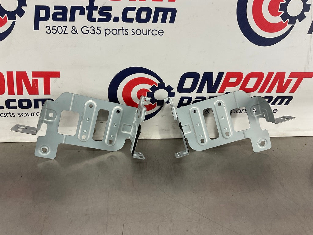 2008 Infiniti G37 Radio Mount Brackets 28120 28121 OEM 22BK0DE - On Point Parts Inc