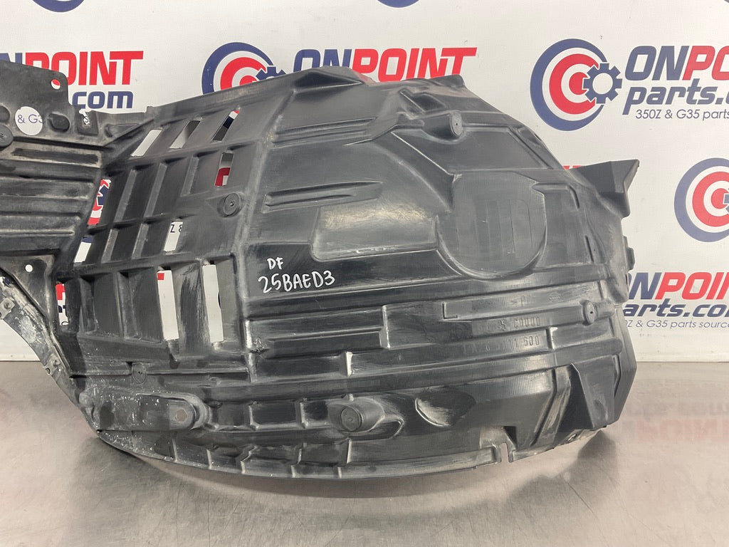 2005 Nissan 350Z Driver Left Front Fender Liner Well Splash Guard OEM 25BAED3 - On Point Parts Inc