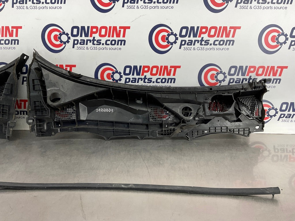 2010 Nissan 370Z Windshield Wiper Cowl Assembly 66810 66863 66862 OEM 24BBBD3 - On Point Parts Inc