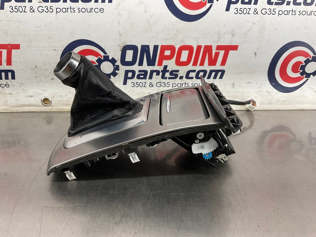 2013 Infiniti G37 Sedan Automatic Gear Shifter Trim with Coin Tray OEM 12BCGEA - On Point Parts Inc