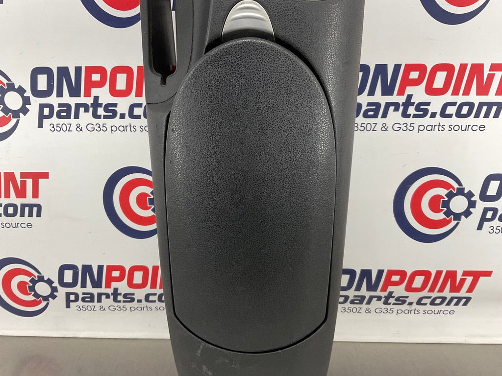 2009 Nissan 370Z Center Console Storage Cubby Armrest Manual OEM 15BKJD8 - On Point Parts Inc