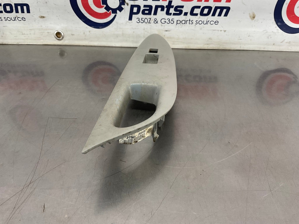 2008 Infiniti G35 Passenger Right Front Window Door Lock Trim 80960 OEM 13BC4EE - On Point Parts Inc