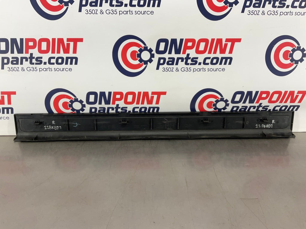 2004 Infiniti G35 Passenger Right Door Threshold Kick Plate Trim OEM 25BK8D7 - On Point Parts Inc
