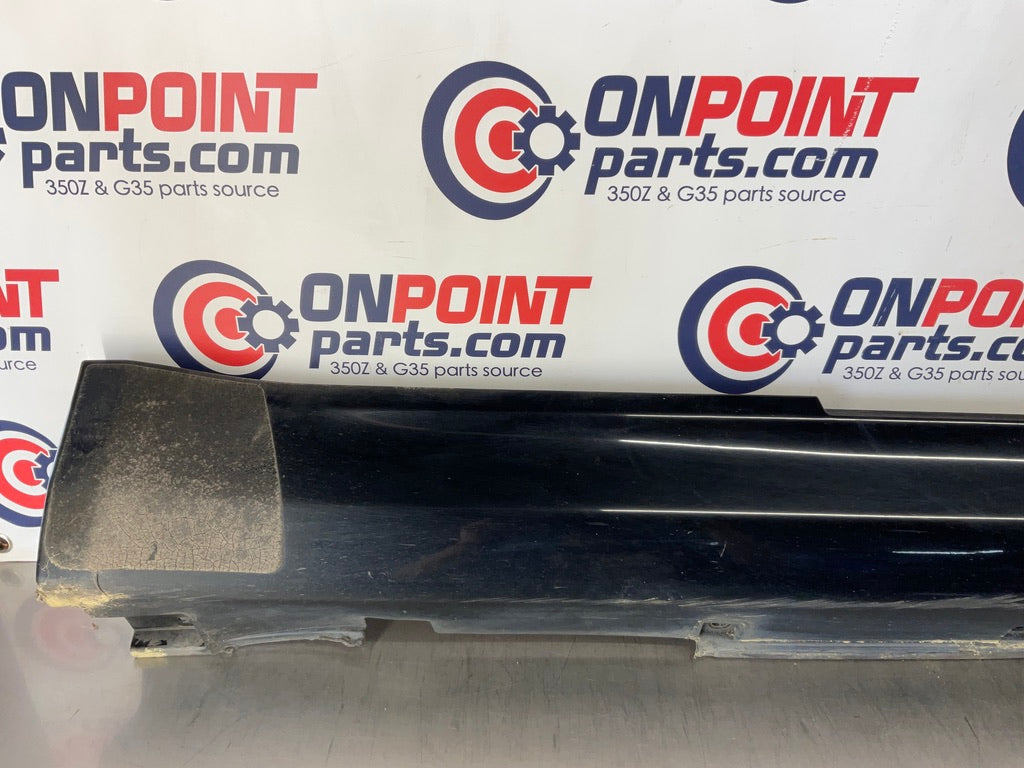 2005 Infiniti G35 Passenger Right Rocker Panel Side Skirt OEM 24BFFE5 - On Point Parts Inc