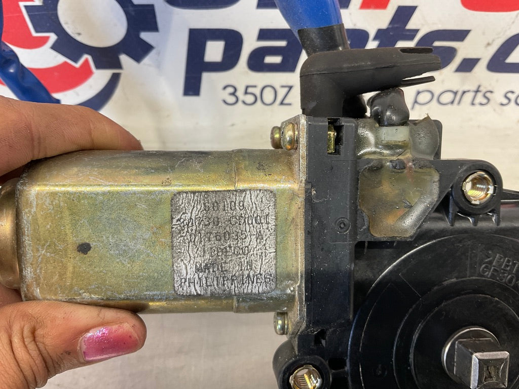 2006 Nissan 350Z Passenger Right Window Regulator Motor 80730 OEM 21BBJDE - On Point Parts Inc