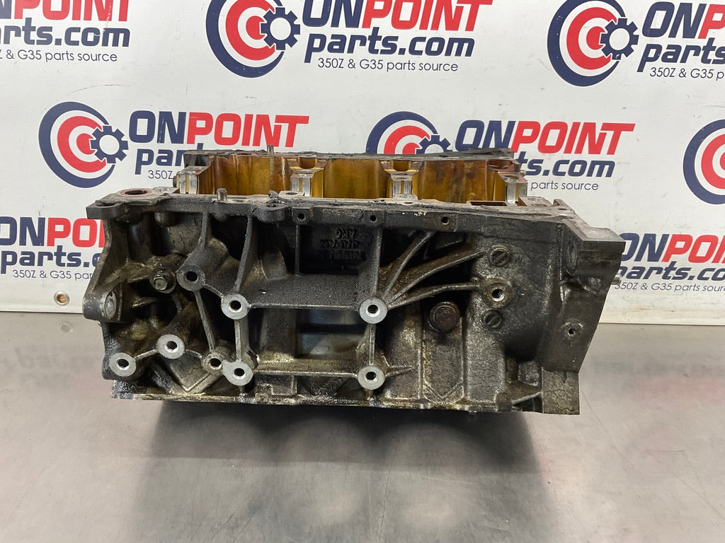 2004 Infiniti G35 VQ35DE Engine Block with Crank Shaft Bearing Caps  OEM 15BE4E0 - On Point Parts Inc