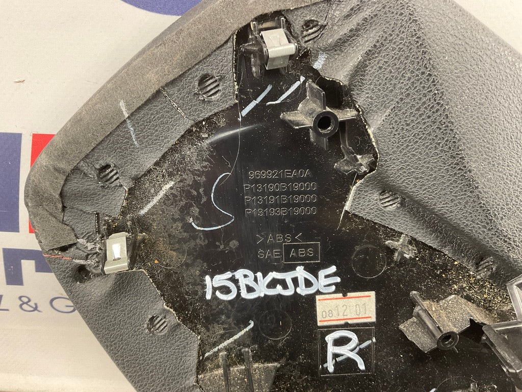 2009 Nissan 370Z Passenger Right Center Console Padded Knee Panel OEM 15BKJDE - On Point Parts Inc