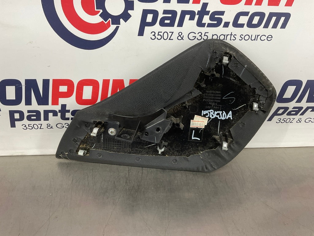 2009 Nissan 370Z Driver Left Center Console Padded Knee Kick Panel OEM 15BKJDA - On Point Parts Inc