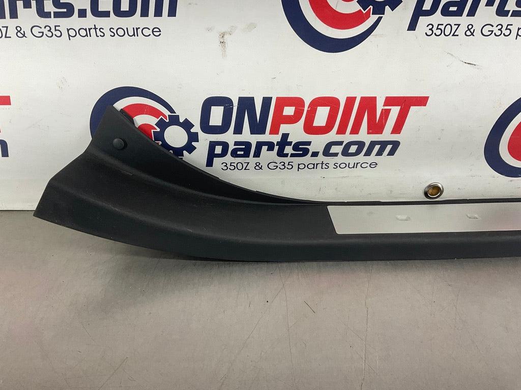 2006 Nissan 350Z Passenger Right Door Threshold Kick Plate Trim OEM 15BAJD7 - On Point Parts Inc