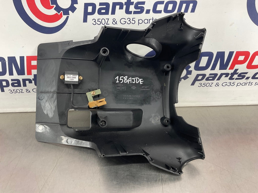 2006 Nissan 350Z Upper Steering Column Cover 48470 OEM 15BAJDE - On Point Parts Inc