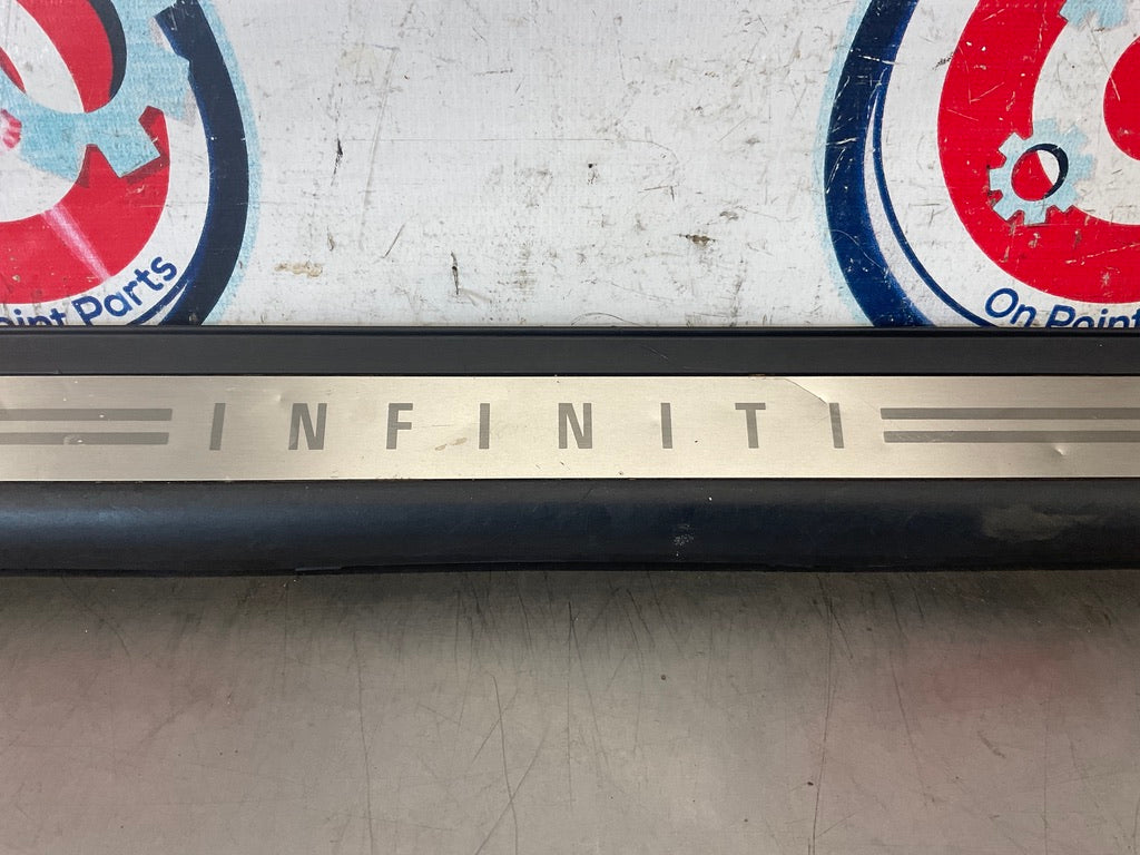 2005 Infiniti G35 Passenger Right Door Threshold Kick Plate OEM 14BI7D7 - On Point Parts Inc