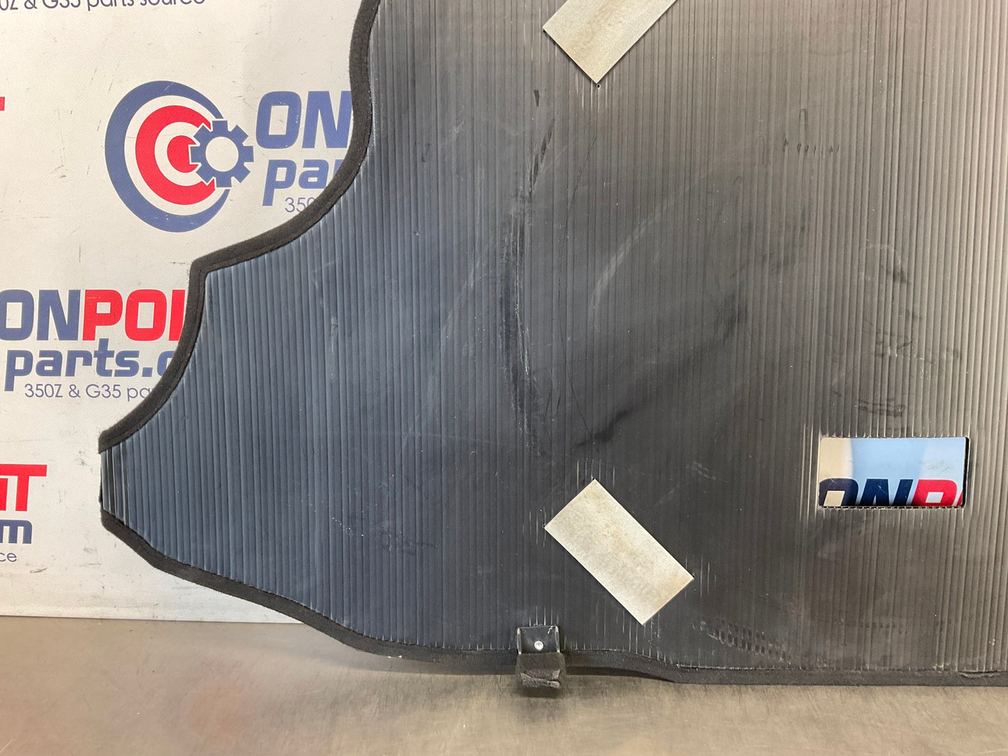 2004 Nissan 350Z Convertible Rear Trunk Spare Tire Cover Subfloor OEM 14BEQE9 - On Point Parts Inc