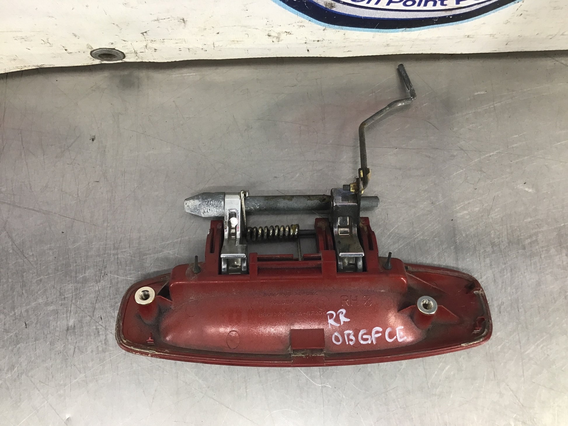 2004 Infiniti G35 Sedan Passenger Right Rear Exterior Door Handle OEM 13BGFCE - On Point Parts Inc