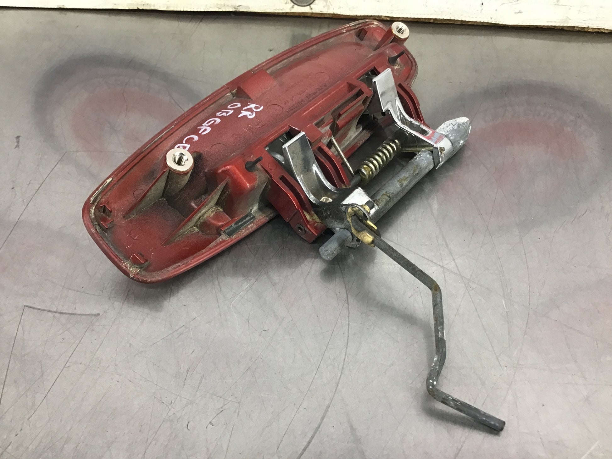 2004 Infiniti G35 Sedan Passenger Right Rear Exterior Door Handle OEM 13BGFCE - On Point Parts Inc