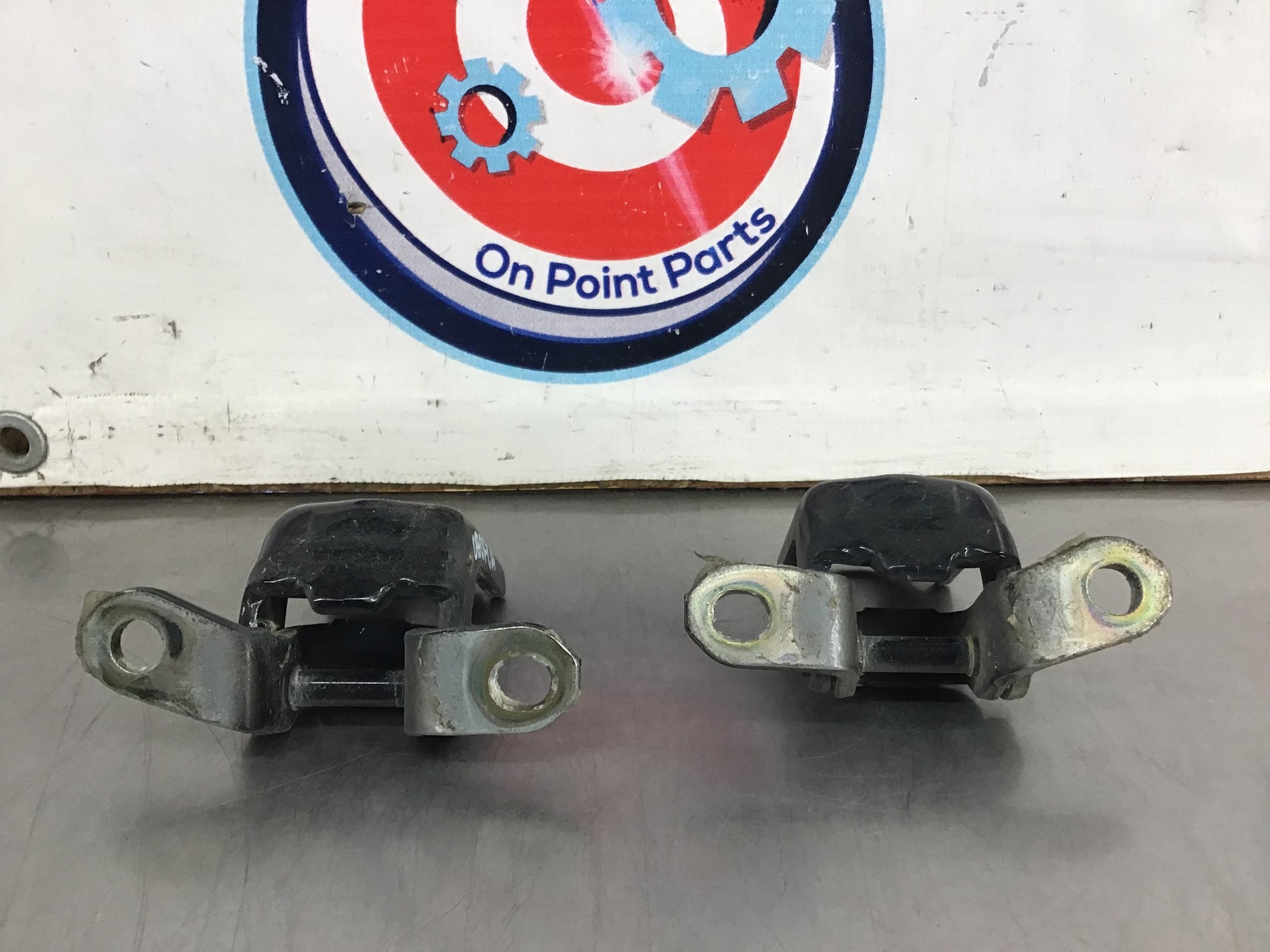 2005 Infiniti G35 Driver Left Door Hinges OEM 14BDFCA - On Point Parts Inc