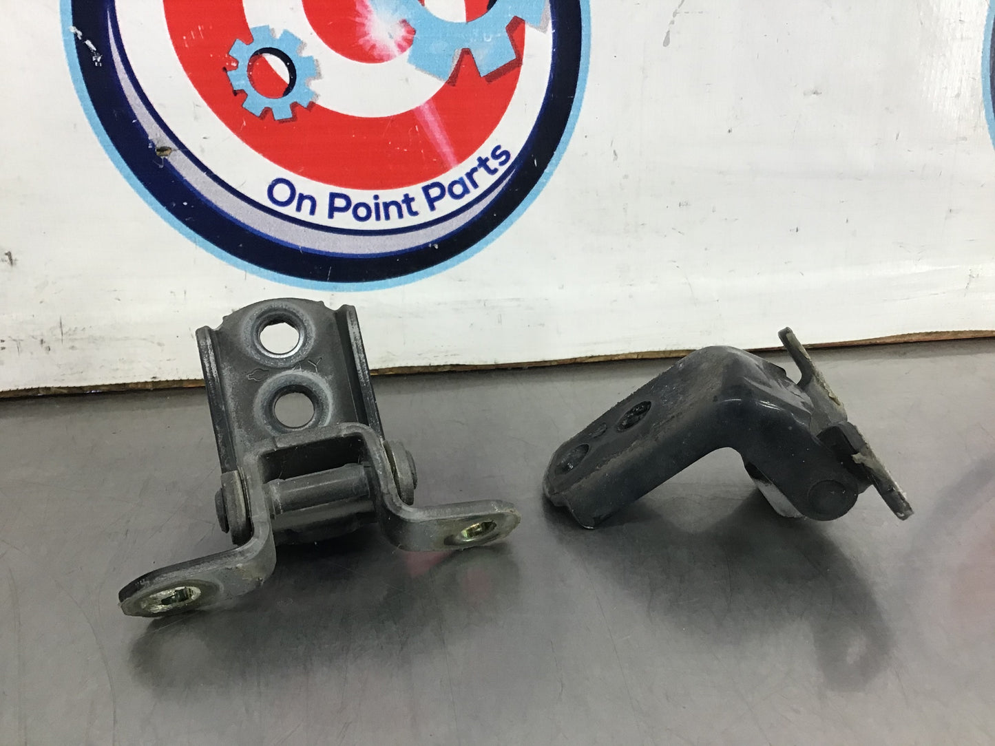 2005 Infiniti G35 Driver Left Door Hinges OEM 14BDFCA - On Point Parts Inc