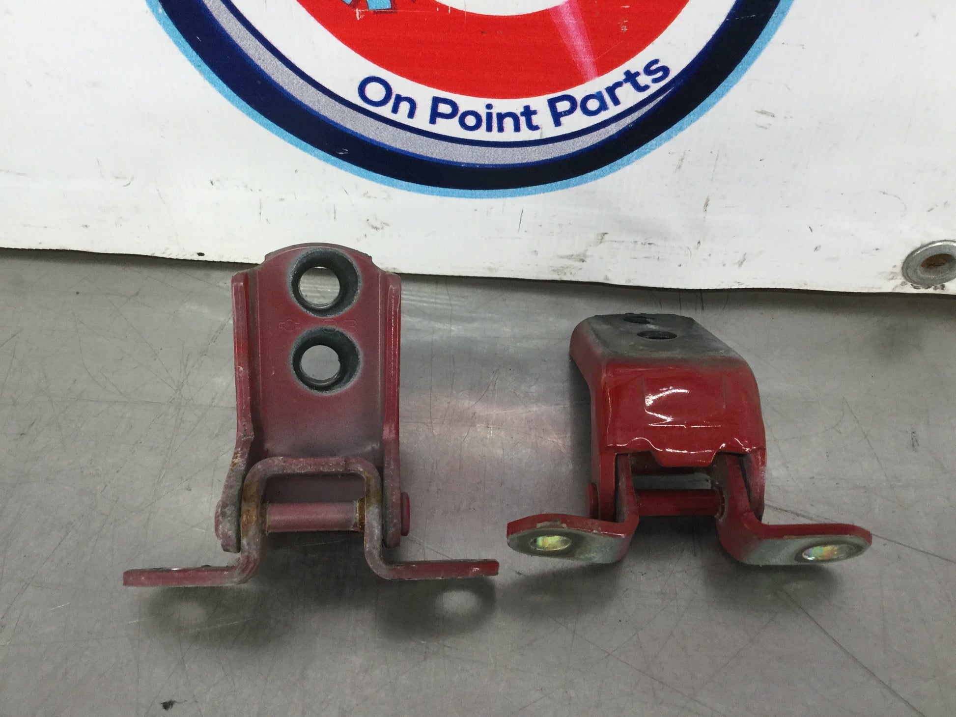 2003 Infiniti G35 Driver Left Door Hinges OEM 14BJ1BA - On Point Parts Inc