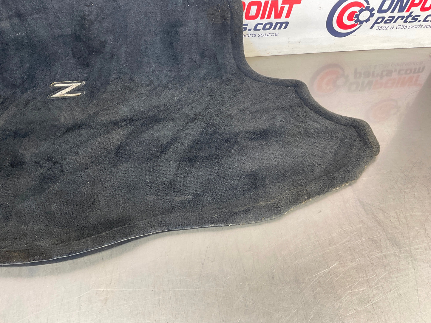 2006 Nissan 350Z Convertible Trunk Floor Mat Carpet 999E3 OEM 23BC9E9 - On Point Parts Inc