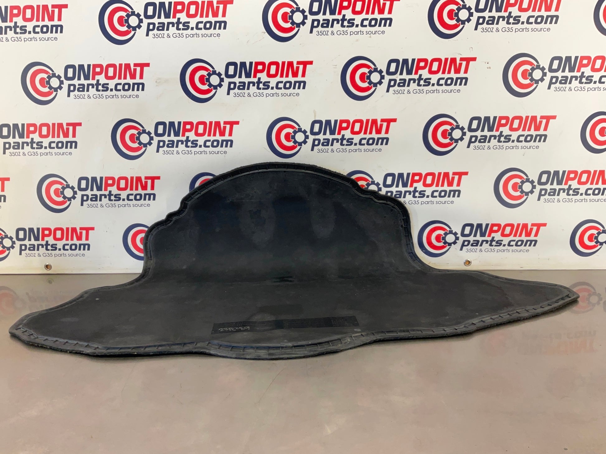 2006 Nissan 350Z Convertible Trunk Floor Mat Carpet 999E3 OEM 23BC9E9 - On Point Parts Inc