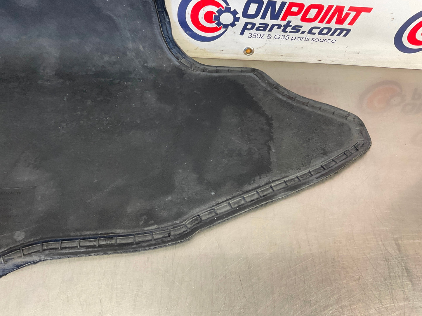 2006 Nissan 350Z Convertible Trunk Floor Mat Carpet 999E3 OEM 23BC9E9 - On Point Parts Inc
