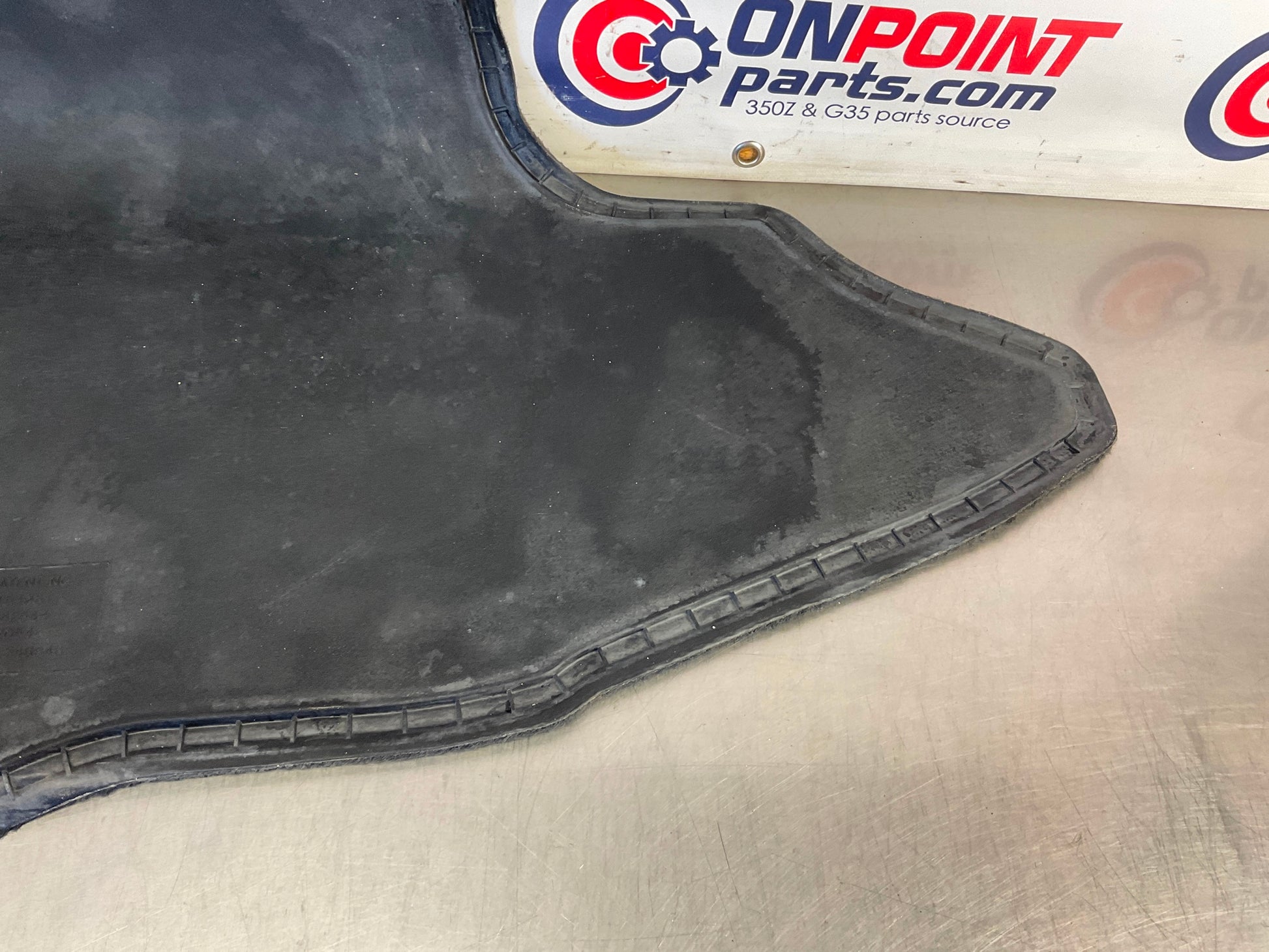 2006 Nissan 350Z Convertible Trunk Floor Mat Carpet 999E3 OEM 23BC9E9 - On Point Parts Inc