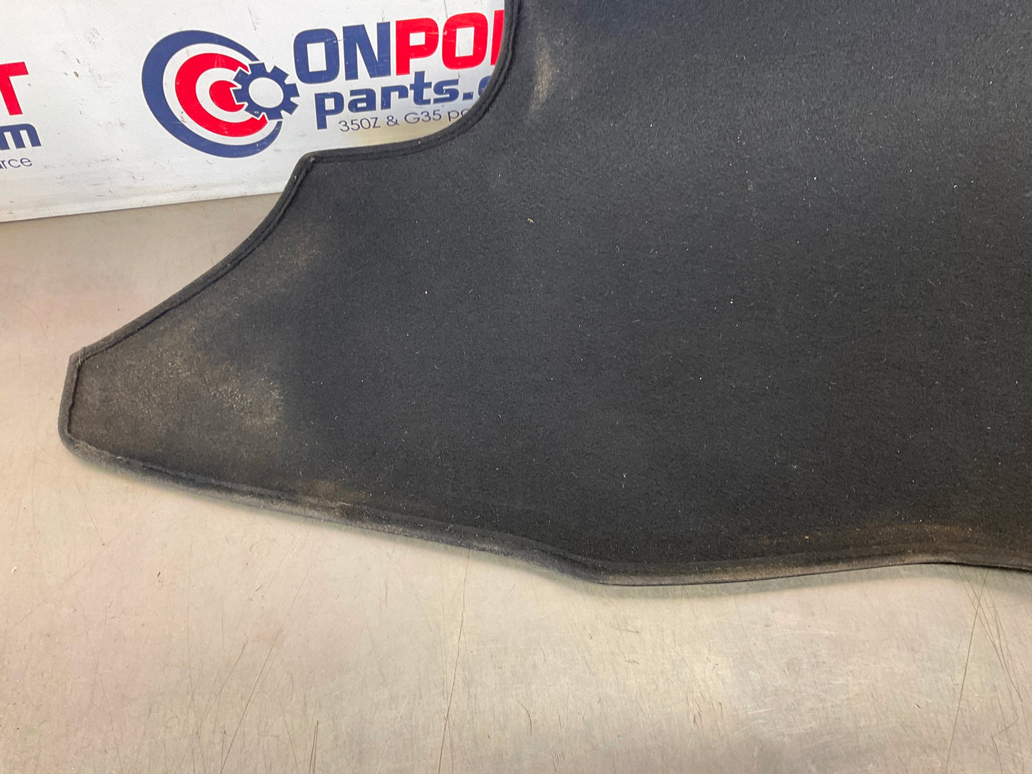 2006 Nissan 350Z Convertible Trunk Floor Carpet Liner 84902 OEM 23BC9E9 - On Point Parts Inc