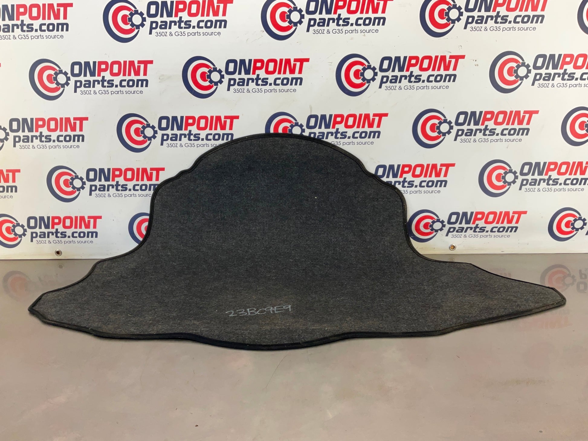 2006 Nissan 350Z Convertible Trunk Floor Carpet Liner 84902 OEM 23BC9E9 - On Point Parts Inc