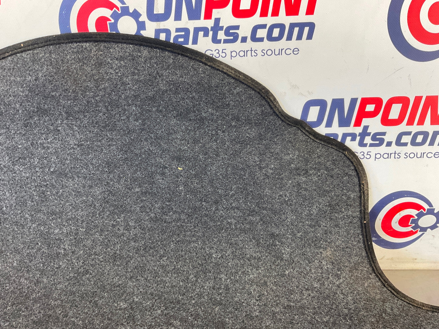 2006 Nissan 350Z Convertible Trunk Floor Carpet Liner 84902 OEM 23BC9E9 - On Point Parts Inc