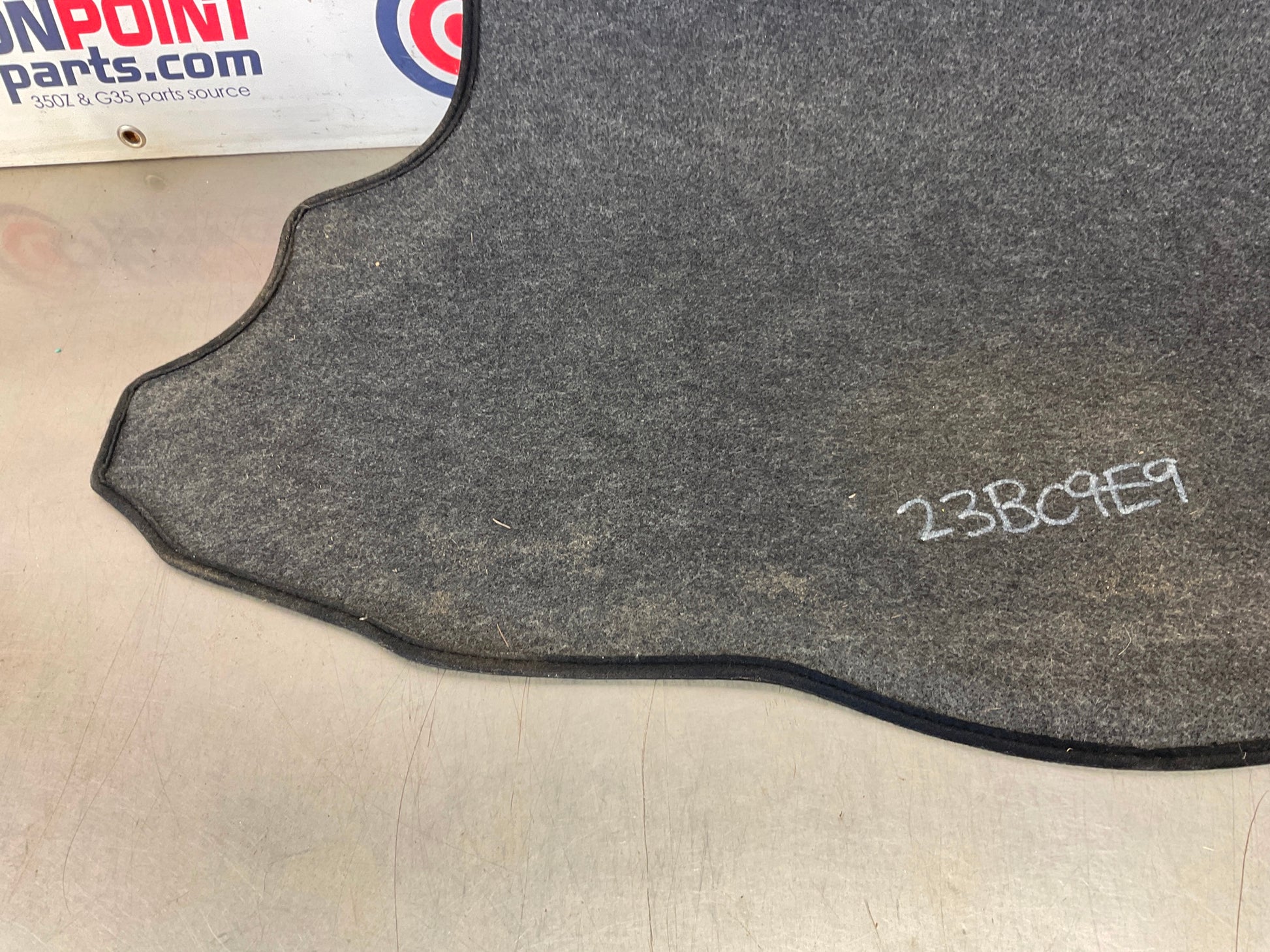 2006 Nissan 350Z Convertible Trunk Floor Carpet Liner 84902 OEM 23BC9E9 - On Point Parts Inc